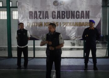 Rutan Pekanbaru Gelar Razia Gabungan Bersama APH, Perkuat Keamanan dan Komitmen Berantas Barang Terlarang