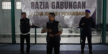 Rutan Pekanbaru Gelar Razia Gabungan Bersama APH, Perkuat Keamanan dan Komitmen Berantas Barang Terlarang
