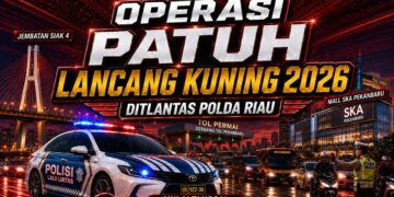 Operasi Patuh Lancang Kuning 2026 Digelar Serentak di Riau, Fokus pada 10 Sasaran Prioritas Pelanggaran Lalu Lintas