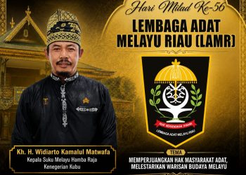 Milad ke-56 LAMR, Kepala Suku Hamba Raja Kubu Serukan Penyelamatan Hak Ulayat Melayu