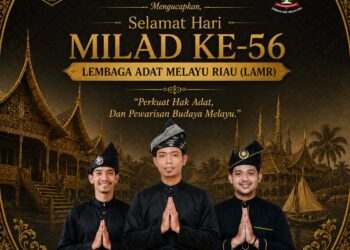 Himpunan Pemuda Mahasiswa Melayu Rokan Hilir Ucapkan Selamat Milad ke-56 LAMR “Pemuda Riau Siap Jadi Garda Depan Jaga Adat, Ulayat, dan Budaya Melayu.”
