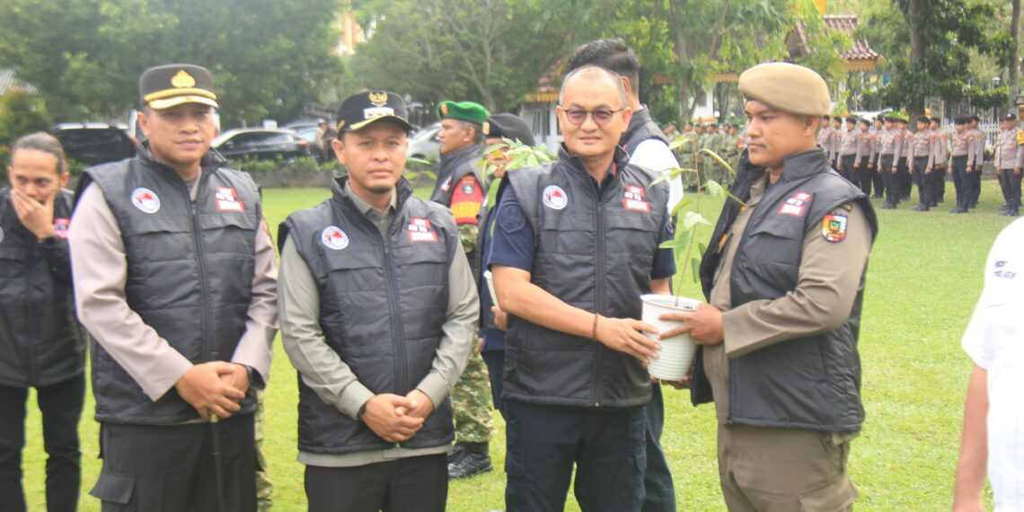 Satukan Langkah Perangi Narkoba Bersama, Kalapas Pekanbaru Hadiri Apel Kesiapsiagaan Satgas Anti Narkoba Kota Pekanbaru