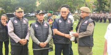 Satukan Langkah Perangi Narkoba Bersama, Kalapas Pekanbaru Hadiri Apel Kesiapsiagaan Satgas Anti Narkoba Kota Pekanbaru