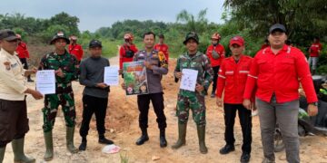 Cegah Karhutla, Polsek Sungai Apit Bersama Stakeholder Bergerak Patroli Terpadu di Tiga Kampung