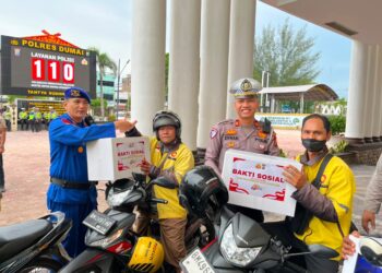 Hari ini Ratusan Paket Bansos disalurkan,Sambut Hari Bhayangkara ke-80 tahun 2026