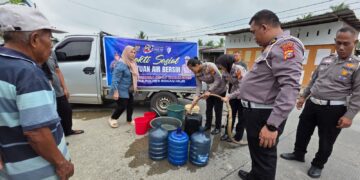 Polantas Menyapa : 4.673 Paket Bansos dan Berbagai Aksi Sosial Warnai Hari Bhayangkara ke-80 di Wilkum Riau