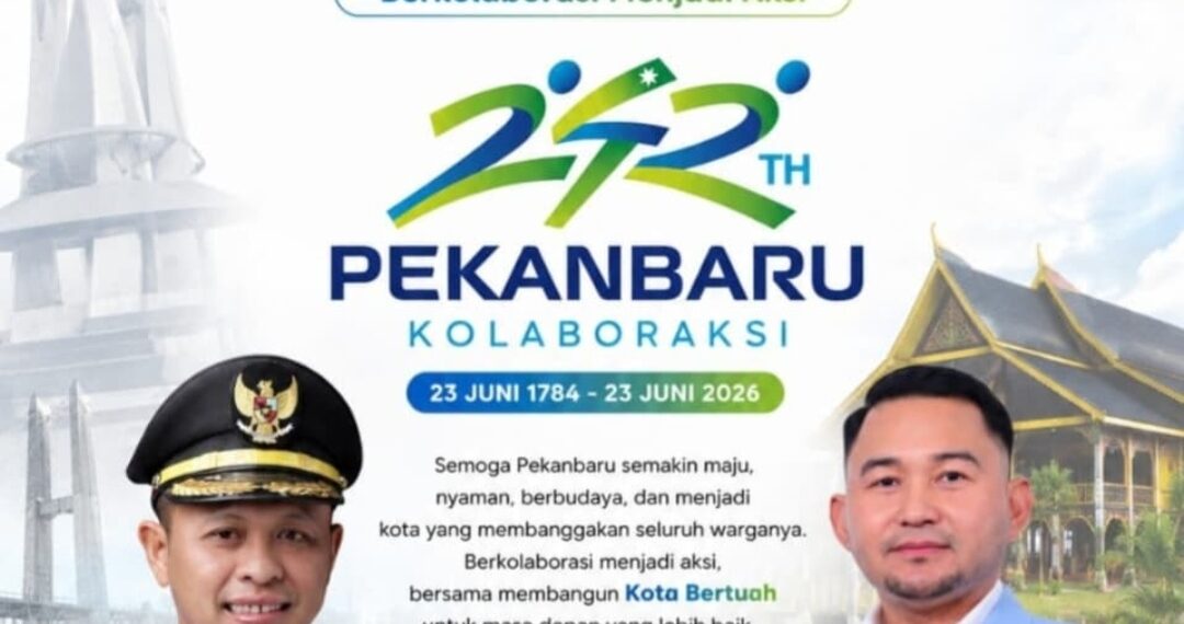 HUT ke-242 Pekanbaru, Fuad Santoso Ajak Pemuda Perkuat Persatuan dan Jadi Motor Pembangunan Kota