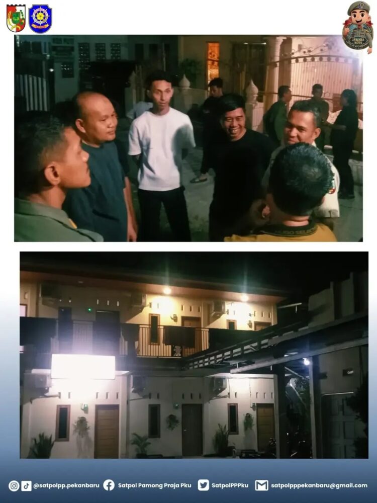 Respons Cepat Satpol PP Pekanbaru Redam Keributan di Home Stay A3, Wujud Nyata Hadirnya Negara Menjaga Ketertiban