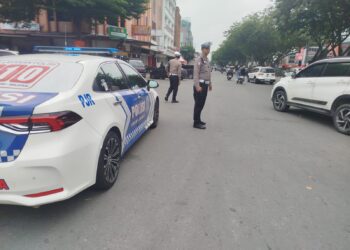 Weekend, Ciptakan Lalu Lintas Aman, Ditlantas Polda Riau Tingkatkan Patroli Hingga Malam Hari