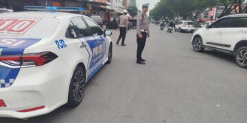 Weekend, Ciptakan Lalu Lintas Aman, Ditlantas Polda Riau Tingkatkan Patroli Hingga Malam Hari