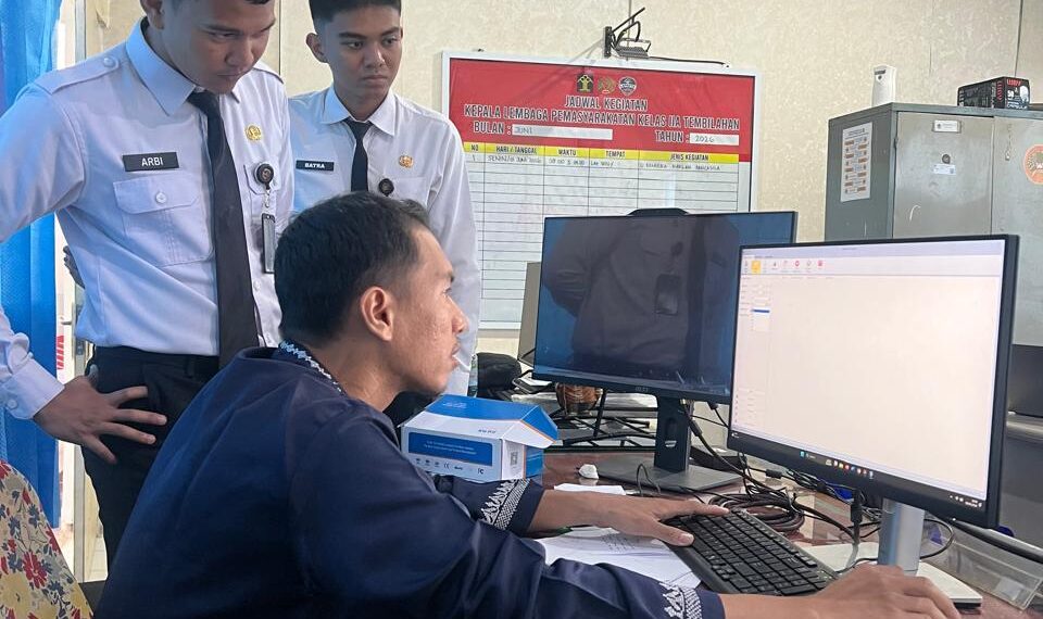 Inovasi E-Patmo Lahir di Lapas Kelas IIA Tembilahan: Langkah Nyata Menuju Smart Prison