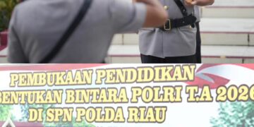 Kapolda Riau Buka Pendidikan Pembentukan Bintara Polri 2026, Tegaskan Lahirkan Bhayangkara Presisi Berintegritas dan Humanis