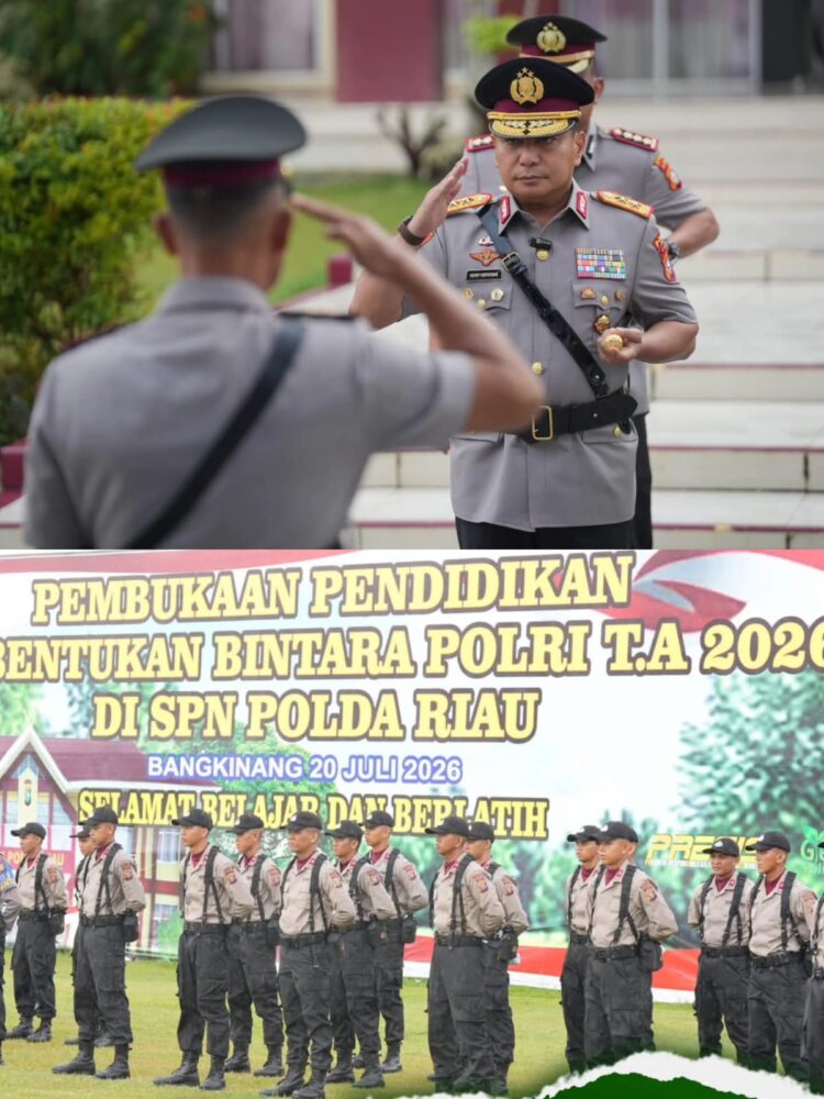 Kapolda Riau Buka Pendidikan Pembentukan Bintara Polri 2026, Tegaskan Lahirkan Bhayangkara Presisi Berintegritas dan Humanis