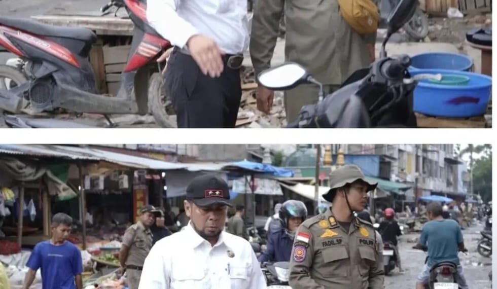 Satpol PP Pekanbaru Kedepankan Pendekatan Humanis dalam Penataan PKL Pasar Kodim