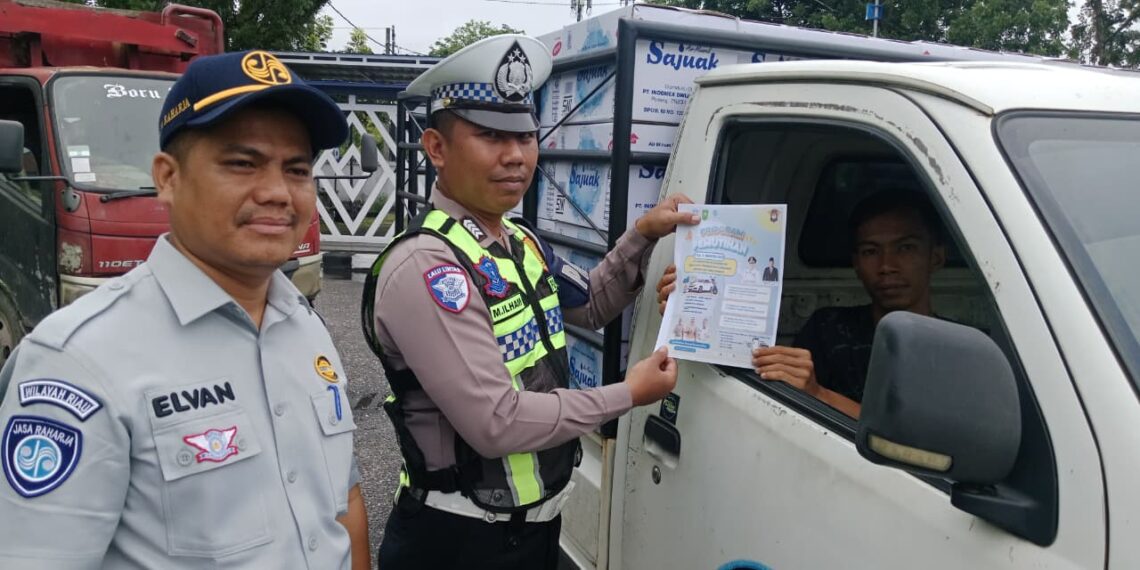 Bayar Pajak Kendaraan Kini Lebih Mudah, Satlantas Polres Kampar Ajak Masyarakat Manfaatkan Program Pemutihan