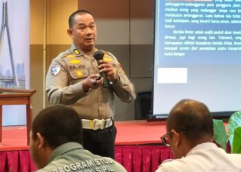 “Drive Safe, Serve Better” 2026: Ditlantas Polda Riau Perkuat Profesionalisme Pengemudi Angkutan Umum dan Budaya Keselamatan”