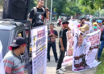 KMPKS dan LSM AMATIR Desak Kapolda Riau Tuntaskan Dugaan Pungli Perbaikan Jalan Rp1,2 Miliar