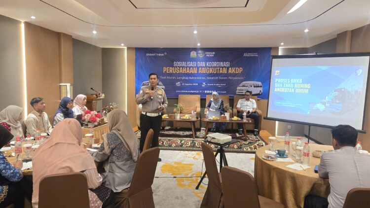 Sinergi Polantas dan Perusahaan AKDP, Wujudkan Angkutan Umum yang Legal dan Berkeselamatan