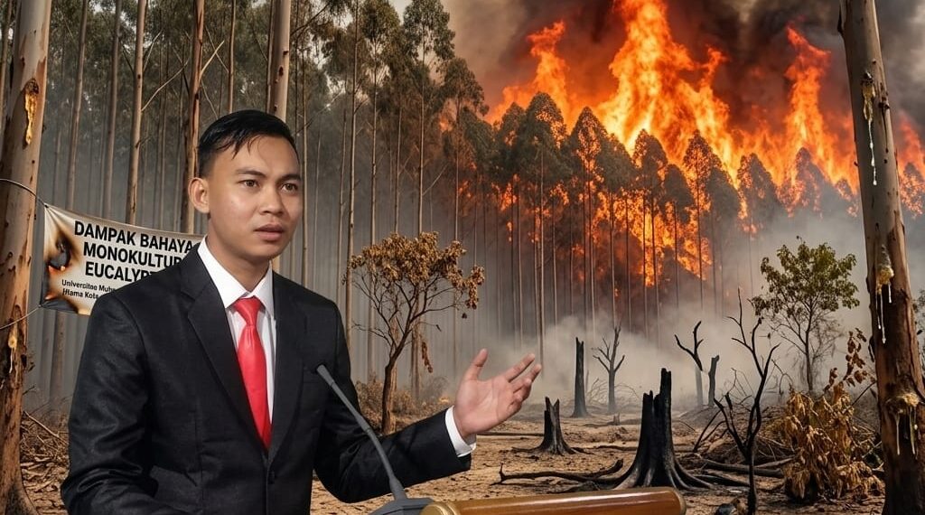Ketum KMPKS Sorot Karhutla Kalimantan: Pembukaan Lahan dan Resiko Tanaman Eucalyptus Harus di Awasi Ketat