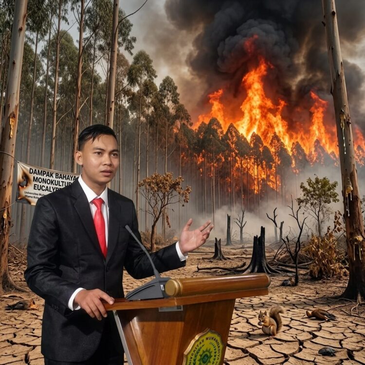 Ketum KMPKS Sorot Karhutla Kalimantan: Pembukaan Lahan dan Resiko Tanaman Eucalyptus Harus di Awasi Ketat