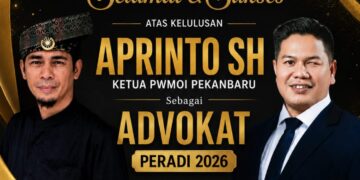 Aprianto, S.H. Lulus UPA 2026, Andi Champay: Jadikan Profesi Advokat sebagai Jalan Pengabdian