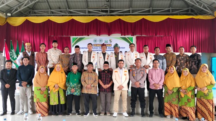 Pemuda Muhammadiyah kabupaten Pelalawan periode 2023-2027 resmi di Lantik
