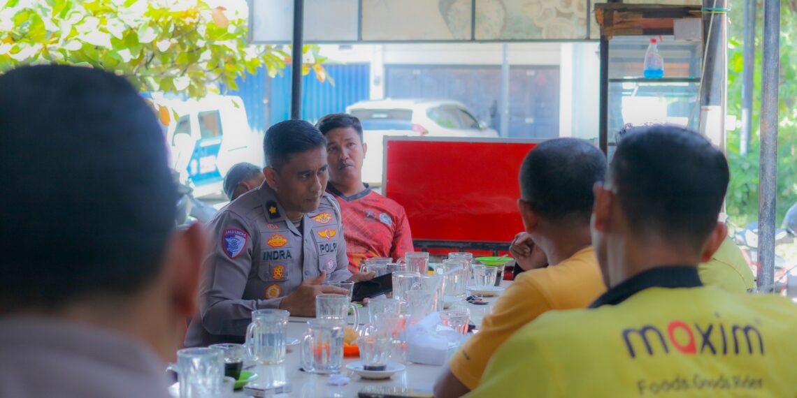 Tak Sekadar Kejar Order, Ditlantas Polda Aceh Ajak Ojol Utamakan Keselamatan di Jalan