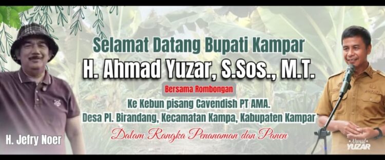 Dari Lahan Menjadi Harapan, Ferlina Susanti Apresiasi Gagasan H. Jefry Noer untuk Kampar
