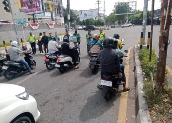 Ojol Jadi Pelopor Keselamatan, Ditlantas Polda Aceh Serukan Disiplin di Jalan Raya