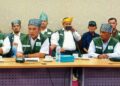 Koptan Lubuk Linong Sampaikan Tuntutan Hak 20 Persen Atas HGU PT. Tumpaun ke DPRD Riau