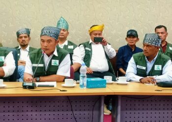 Koptan Lubuk Linong Sampaikan Tuntutan Hak 20 Persen Atas HGU PT. Tumpaun ke DPRD Riau