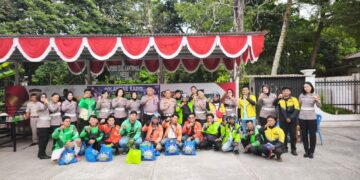 Polwan ke-78: Dari Perempuan untuk Perempuan, Polantas Karib Rangkul Ibu-Ibu Ojol Pekanbaru