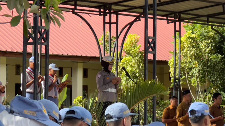 Bangun Budaya Tertib Berlalu Lintas, Polantas Aceh Sambangi Pelajar Lewat SAWEU SIKULA