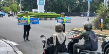 Bukan Sekadar Tilang, Polantas Aceh Pilih Edukasi Pengendara di Jalan Teuku Umar