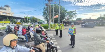 Tak Sekadar Menilang, Polantas Karib Polda Aceh Kedepankan Edukasi Humanis
