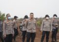 Sespimmen Polri dan Pemkab Inhu Turun Langsung, Karhutla di Seberida Ditangani dengan Teknologi Drone