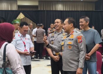 Semarak HUT Lalu Lintas Bhayangkara ke-71, Donor Darah Ditlantas Polda Riau Kumpulkan 350 Kantong Darah