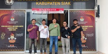 Subdit Politik Dit Intelkam Polda Riau Sinergi Bersma KPU Kab. Siak Percepatan Administrasi Wilayah Tapal Batas Kab. Siak-Rohul