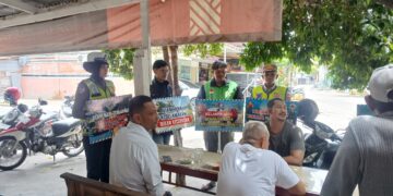 Polantas Karib Polda Aceh Ajak Ojol Jadi Pelopor Keselamatan: Jangan Main HP dan Terobos Lampu Merah