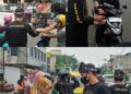 Ratusan Paket Makanan dan Masker Dibagikan, Tanjak Bertuah Riau Kembali “Bertingkah”