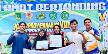 Unilak Archery Club Raih Empat Medali pada Kejuaraan Panahan Provinsi Riau di Rokan Hilir