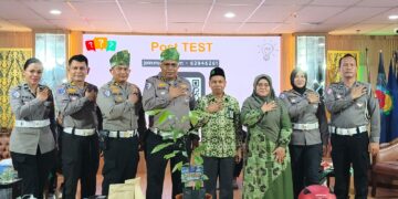 Polantas Karib Edukasi Mahasiswa UMRI tentang Bahaya Kantuk dan Keselamatan Berkendara