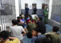 Perkuat Deteksi Dini, Rutan Pekanbaru Gelar Razia Gabungan Bersama Kanwil Ditjenpas Riau dan APH