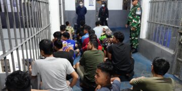 Perkuat Deteksi Dini, Rutan Pekanbaru Gelar Razia Gabungan Bersama Kanwil Ditjenpas Riau dan APH