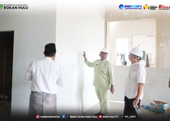 Bupati Anton Tinjau Progres MPP Rohul, Persiapan Bangunan Terus Dimatangkan
