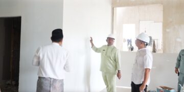 Bupati Anton Tinjau Progres MPP Rohul, Persiapan Bangunan Terus Dimatangkan