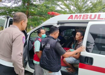 Gerak Cepat Polantas Karib Riau Amankan Terduga Pelaku Pengeroyokan Sesama Pengemudi di Tol Permai