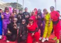 HUT Ke-4 PWDPI Meriah, Senam Zumba dan Bazar UMKM Merah Putih Dihadiri 1.000 Peserta