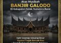 Galodo Terjang Arosuka, Tanjak Bertuah Riau Serukan Doa dan Solidaritas Kemanusiaan