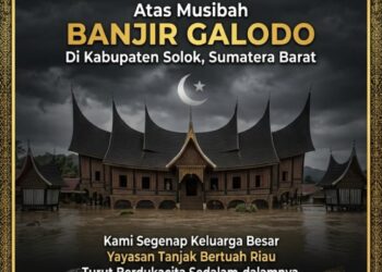 Galodo Terjang Arosuka, Tanjak Bertuah Riau Serukan Doa dan Solidaritas Kemanusiaan
